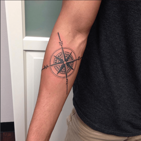 40+ New ATTRACTIVE Compass Tattoos For Men – Mens Health Fits
