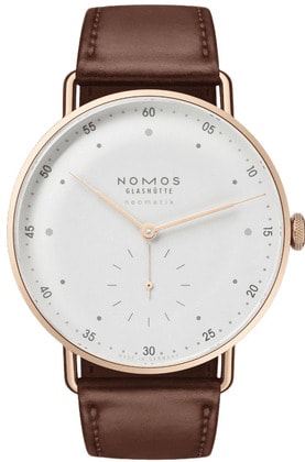 Nomos Glashutte Metro Rose Gold Neomatic 39