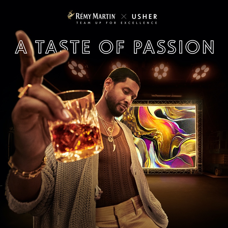 Usher x Rémy Martin 1738 Campaign 2022