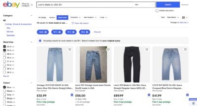 Buying second-hand US-made Levi’s – Permanent Style