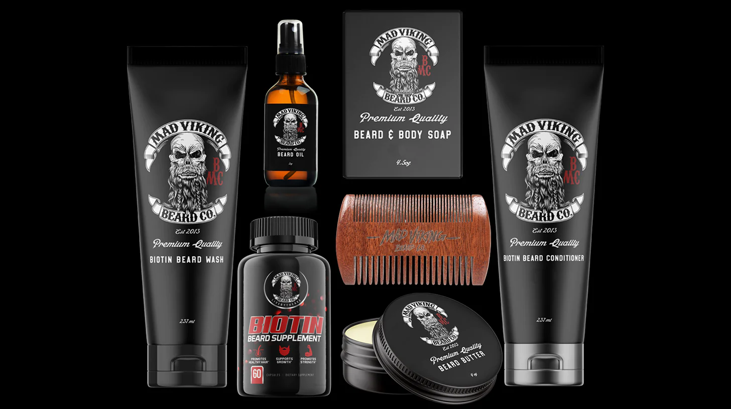 6 Men’s Grooming Essentials from Mad Viking Beard Co