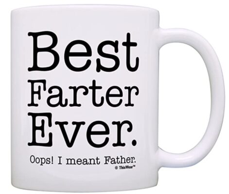 Best Farter Mug, Funny Christmas Gift 