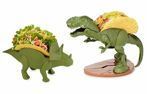 Dinosaur Taco Holders, Funny Christmas gifts 