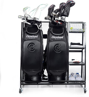 Millard Golf Organizer Storage Rack