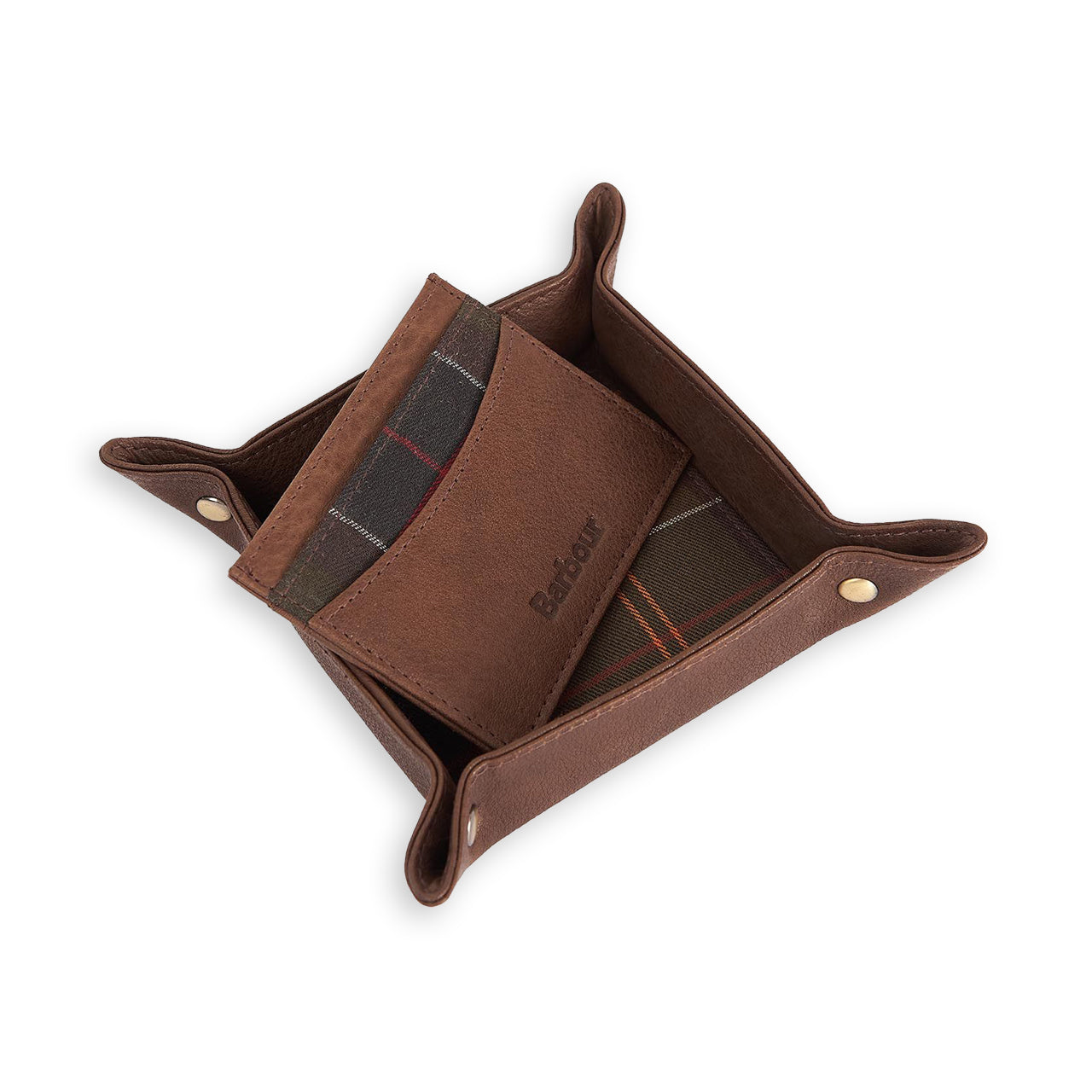 Barbour Leather Valet Tray & Card Holder