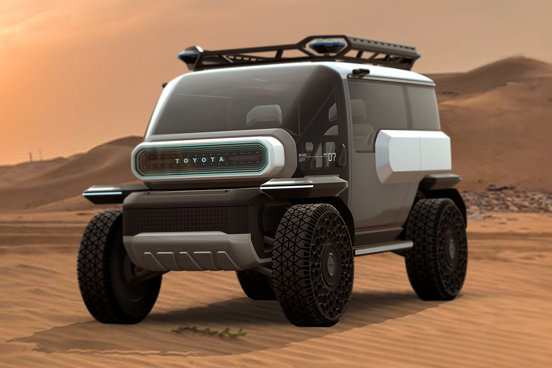 Toyota’s CALTY Unveils Baby Lunar Cruiser Concept