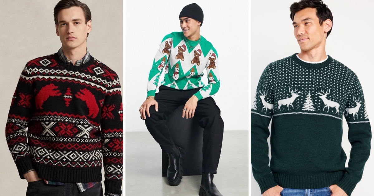 The Christmas Sweater for Men: Make a Festive Statement