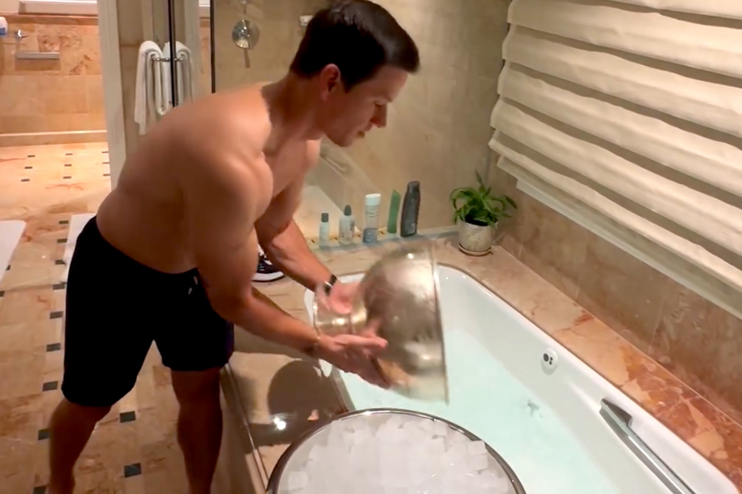 Mark Wahlberg’s 5am Sterling Silver Ice Baths Are The Most Decadent Thing Ever