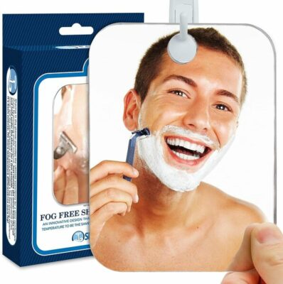 The Shave Well Company Deluxe Anti-Fog Shower Mirror