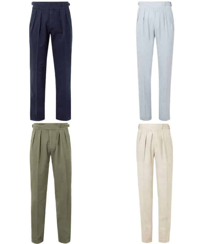 The Best Rubinacci Pleated Trousers