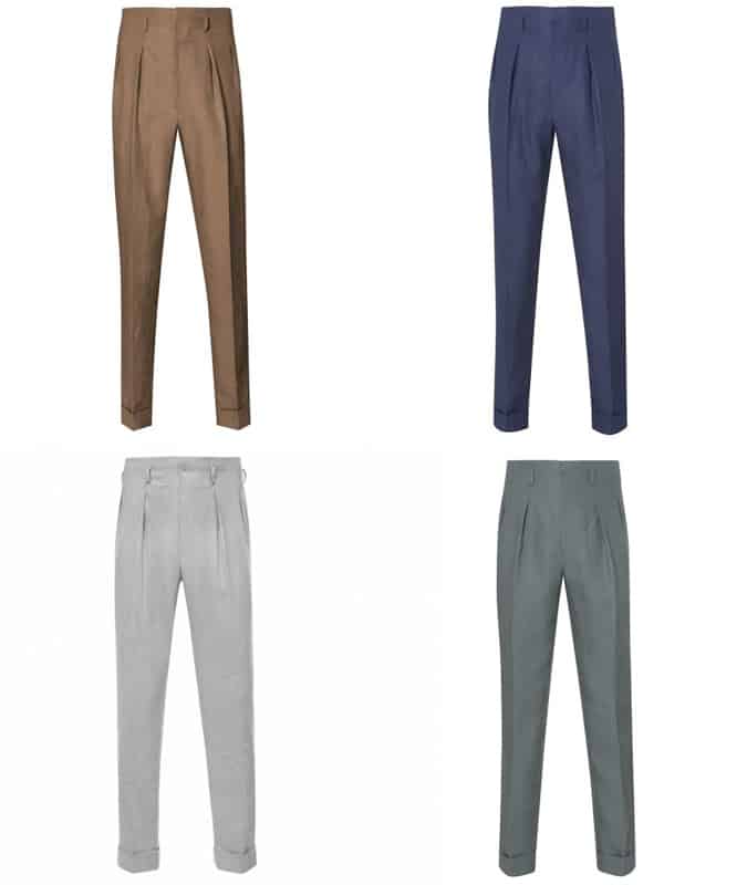 The Best Edward Sexton Pleated Trousers