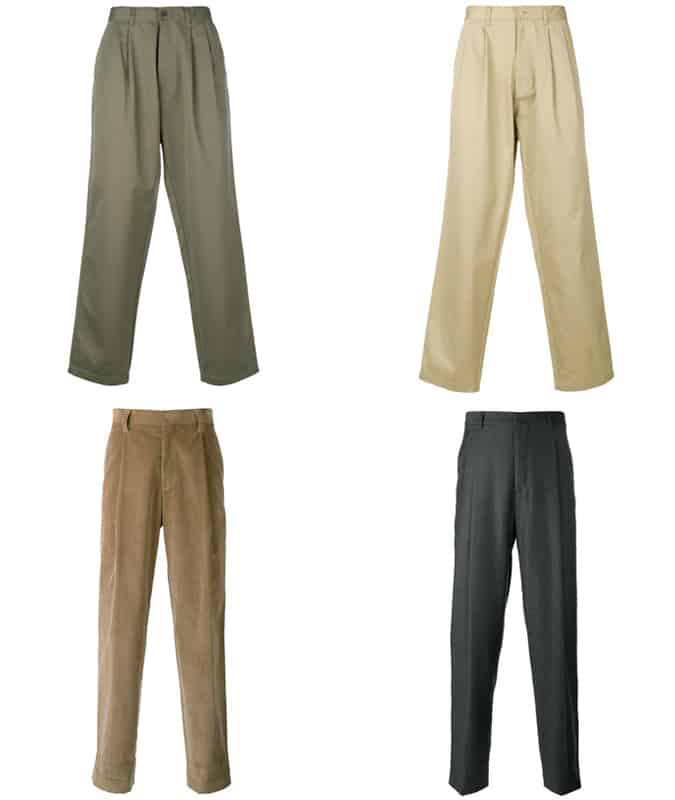 The Best E Tautz Pleated Trousers