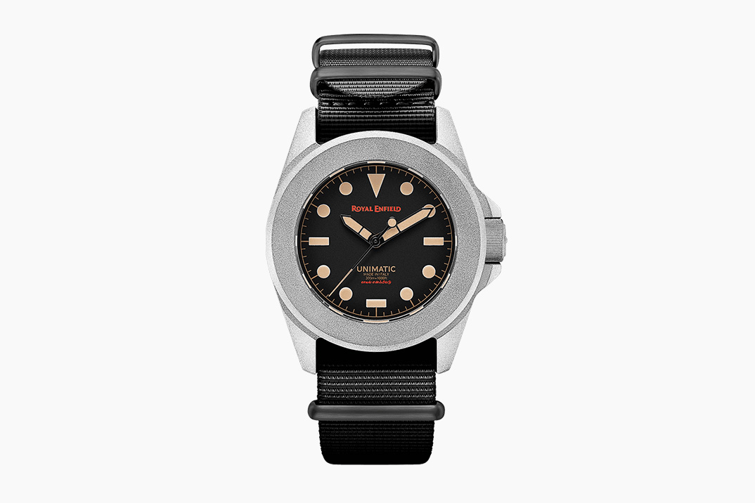 Unimatic Collaborated with Royal Enfield on a New Modello Quattro Watch