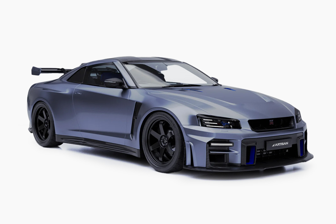 Artisan Vehicle Design Unveils a Nissan R35 GT-R Retromod