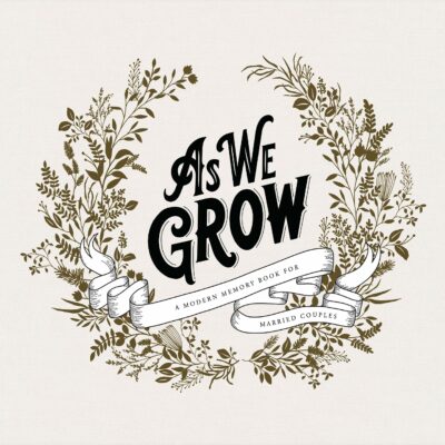 as we grow memory book