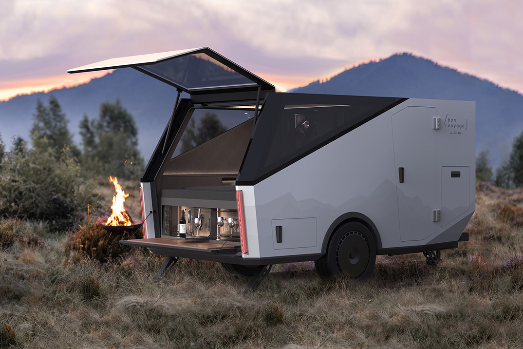 LG Labs Unveils Its New Bon Voyage Camping Trailer