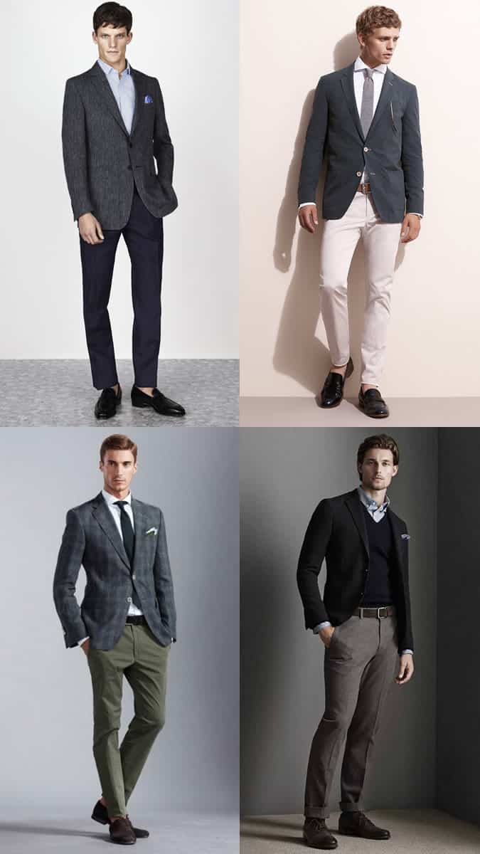 Men's Business-Casual Dress Code Outfit Inspiration Lookbook