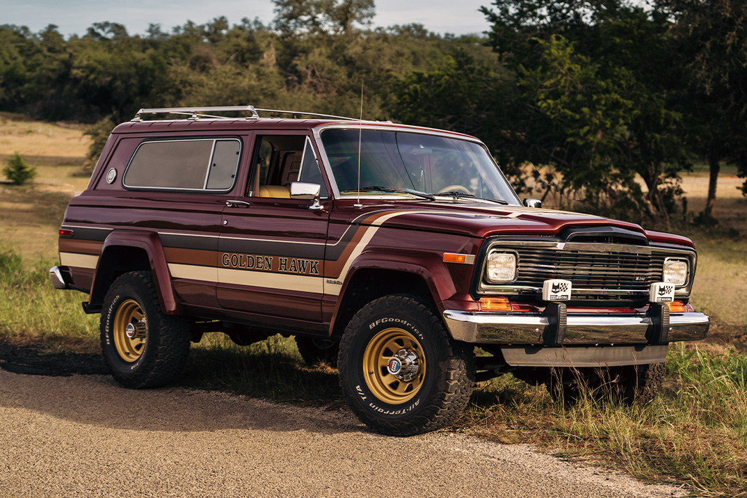 JeepHeritage Restomods a 1980 Jeep Cherokee Golden Hawk