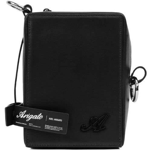 Axel Arigato Cubic Monogram Leather Pouch