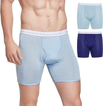 Viamulion 100% Silk Knitted Boxer Briefs