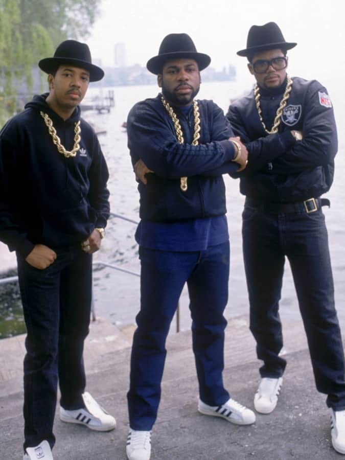 Run DMC in adidas