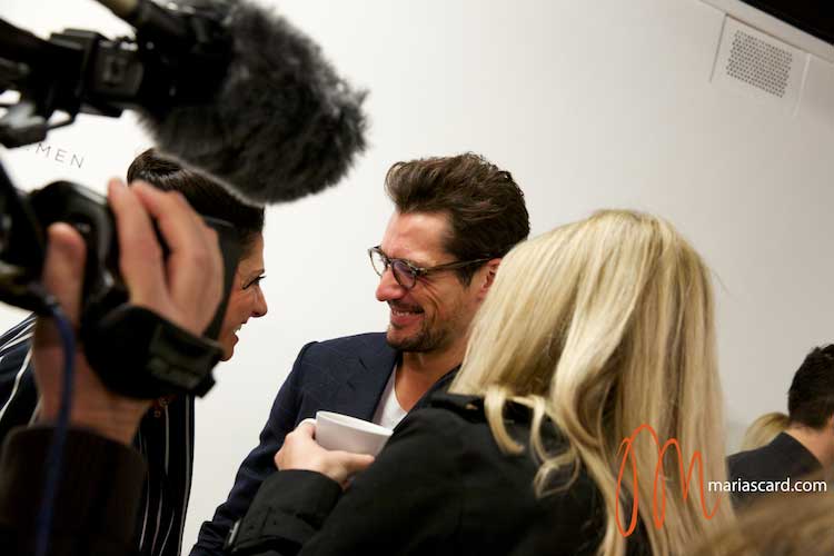 David Gandy and Gracie Opulanza London Collections Men 2014