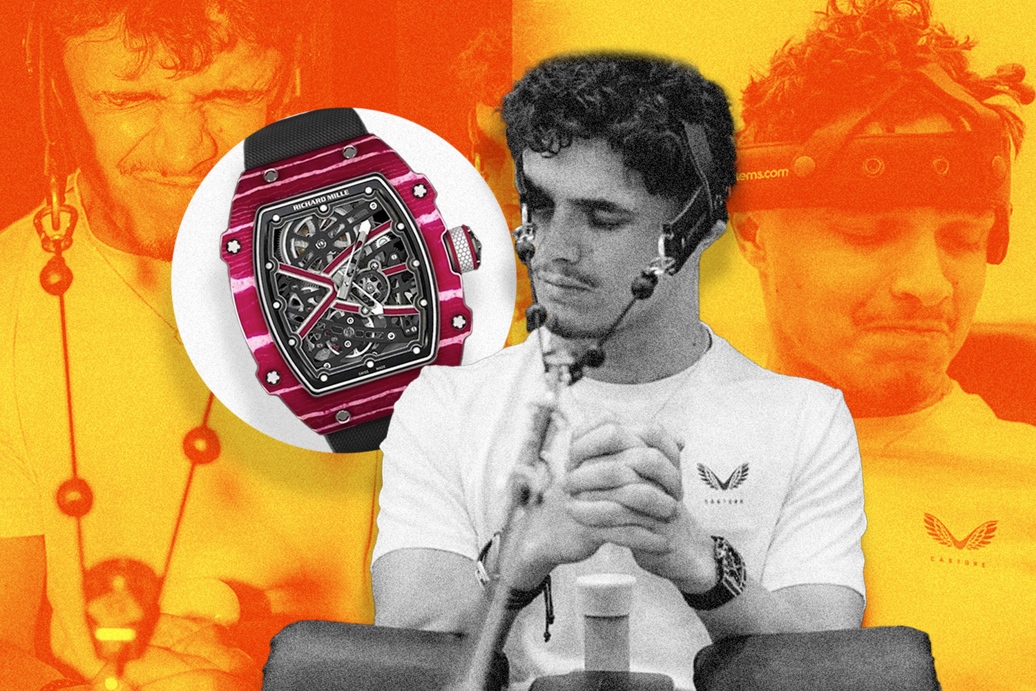 McLaren’s Lando Norris Rocks Ultra-Rare $430,000 Richard Mille At Bahrain Grand Prix