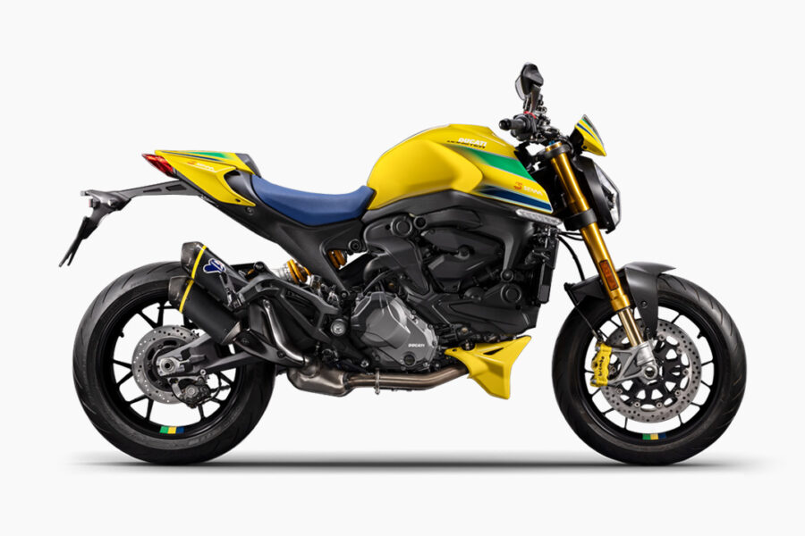 Ducati Unveils 2024 Monster Senna Limited Edition Motorcycle