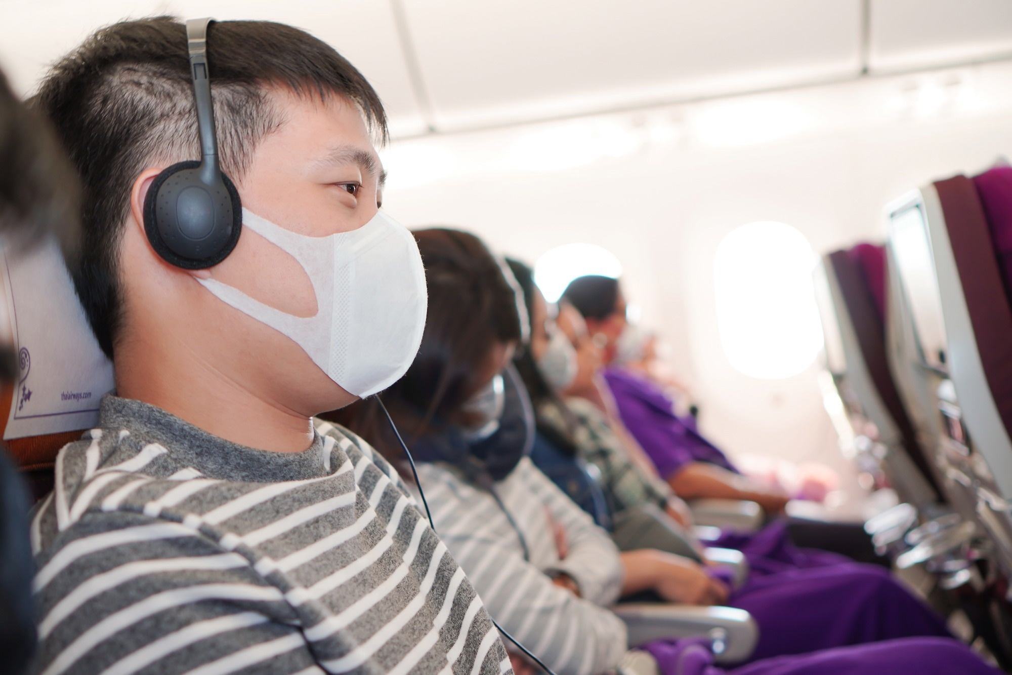 Study shows enforced masking on long flights prevents SARS-CoV-2 transmission