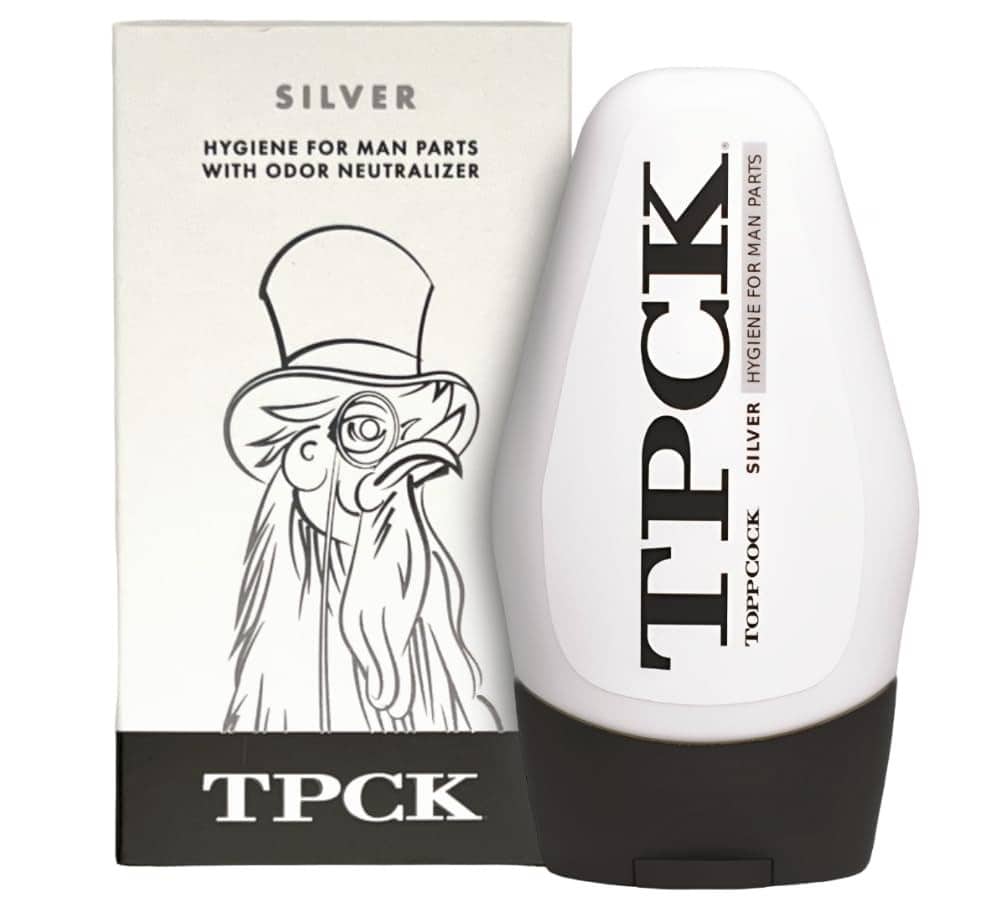 TPCK ToppCock Silver Leave-On Hygiene Gel