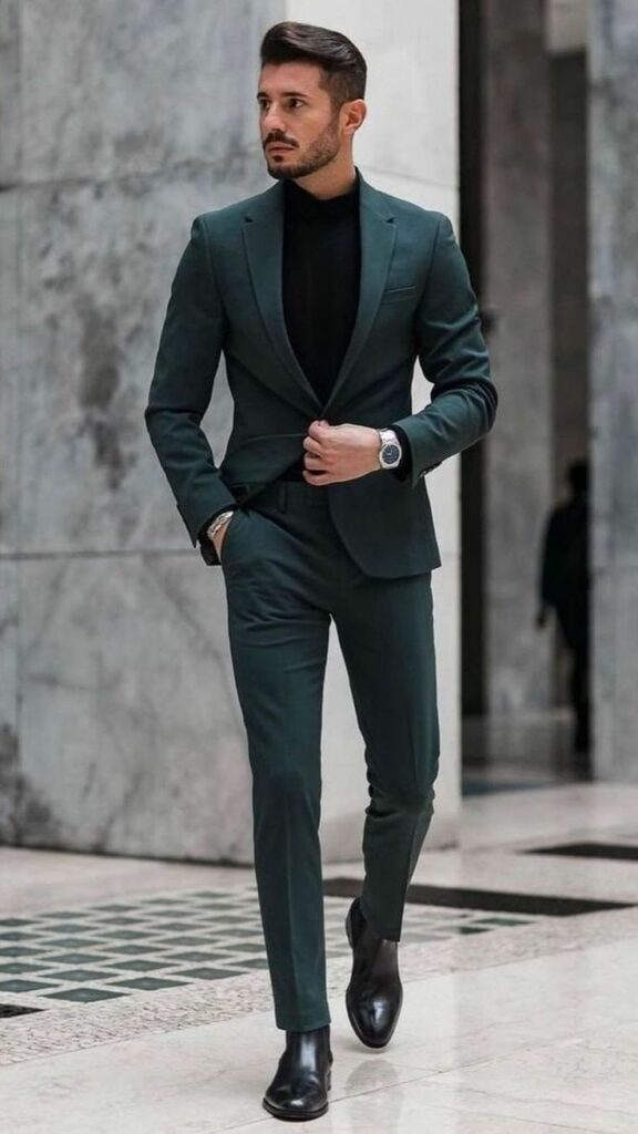 Men's Green Blazer