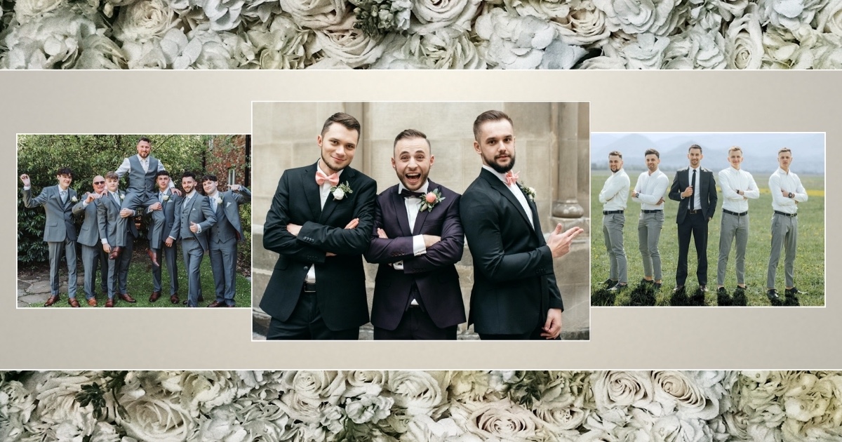 12 Modern Groomsmen Outfits for 2024: Stylish Suits & More