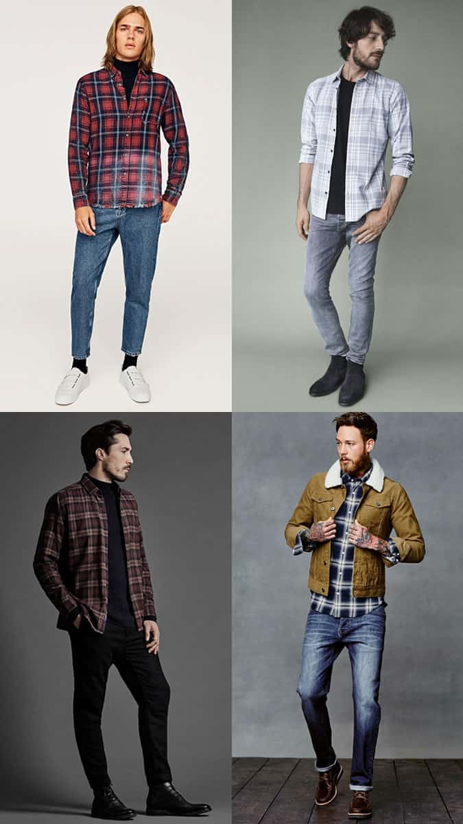 check shirt styles for men