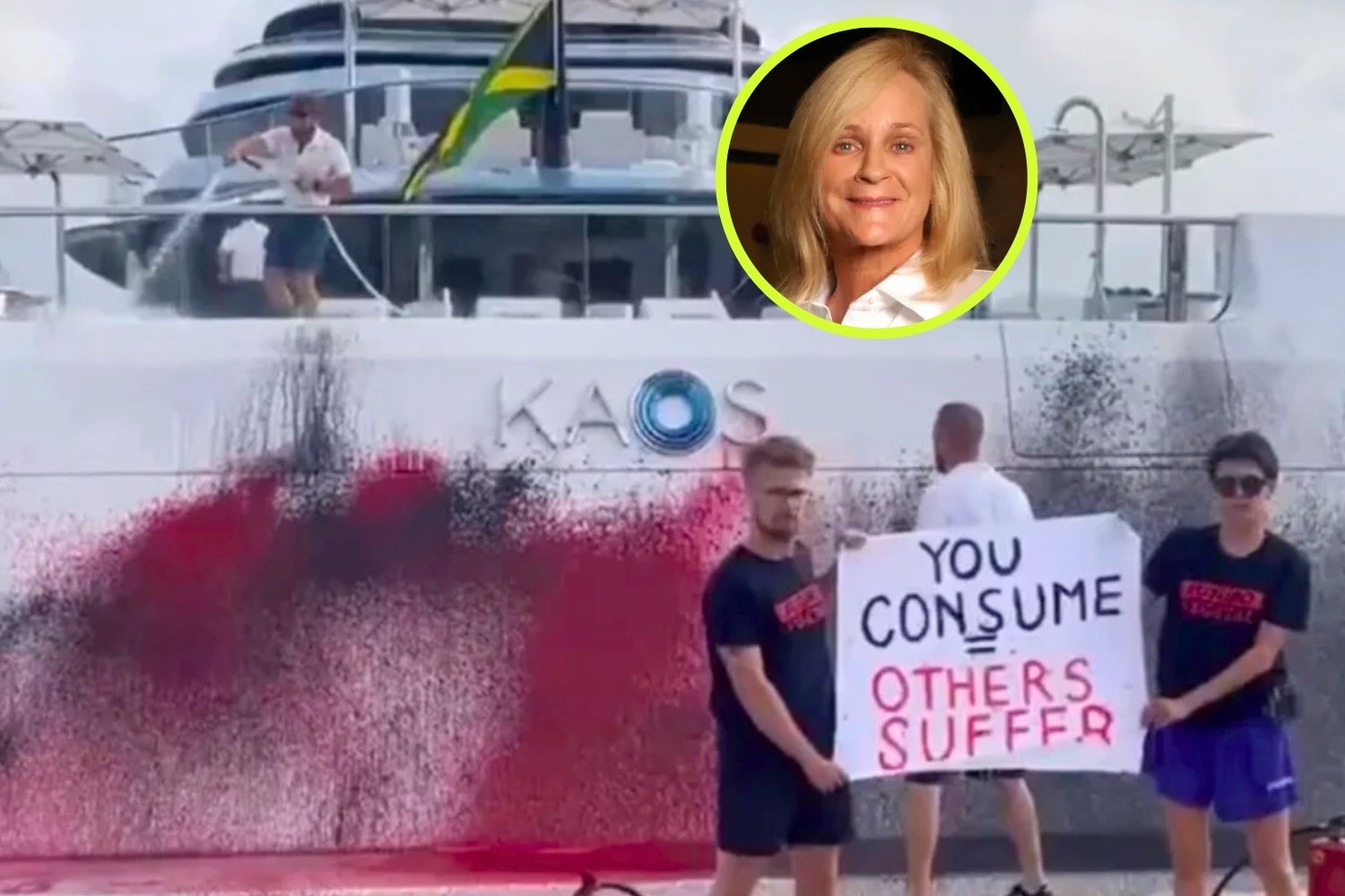 Inside Walmart Heiress’s $330m Boat That Was Vandalized By Climate Activists
