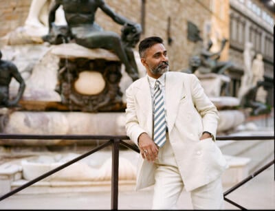 Cream linen DB suit from Taillour: Review – Permanent Style