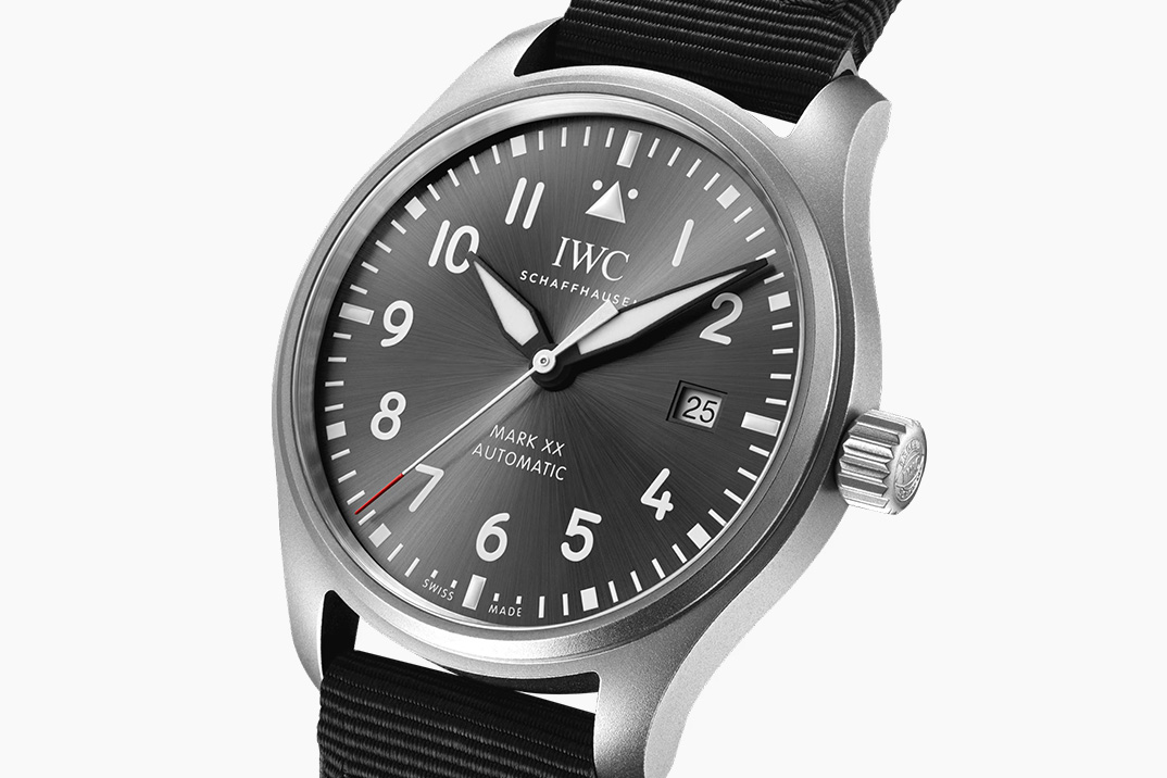 IWC Made Its First Pilot’s Watch Mark XX in Titanium to Honor Patrouille Suisse Flight Team