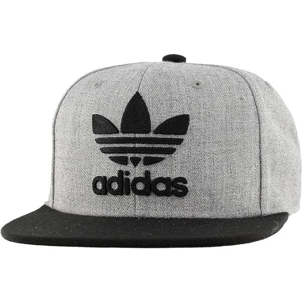 Adidas Flatbrim Snapback Cap for 1990s Men's Fashion