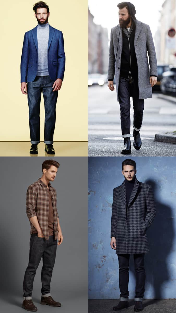 How To Wear Dark Jeans In Winter