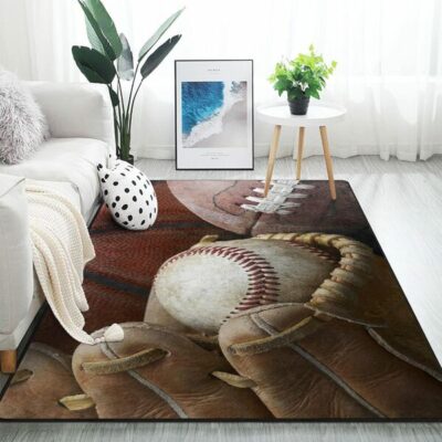 ALAZA Vintage Sports Area Rug