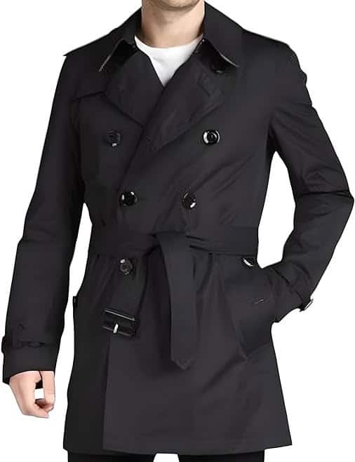 BURBERRY Men's Britton Double Breasted Trench Coat