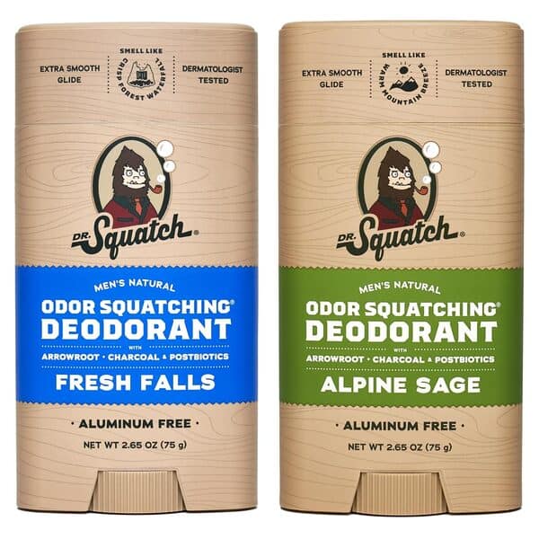 Dr. Squatch Natural Deodorant for Men