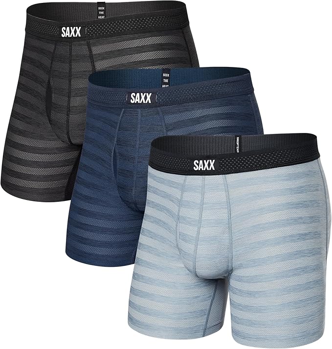 Saxx Drop Temp Cooling Mesh Boxer Briefs