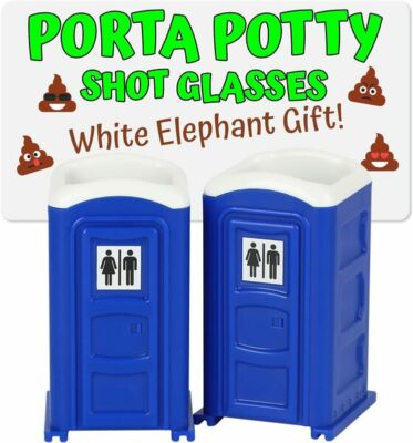 Funwares Porta Potty Shot Glasses