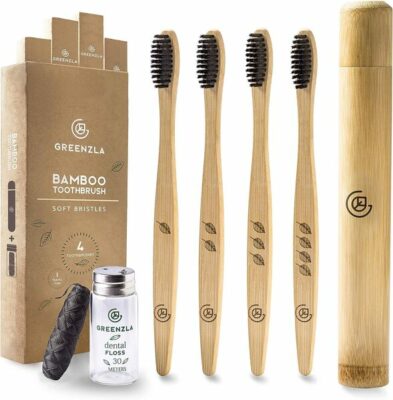 GREENZLA Bamboo Toothbrush