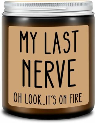 Homsolver My Last Nerve Candle