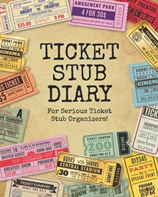 Martin Goldsmith Ticket Stub Diary