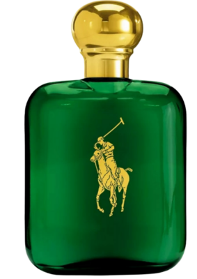 A bottle of Polo Green By Ralph Lauren