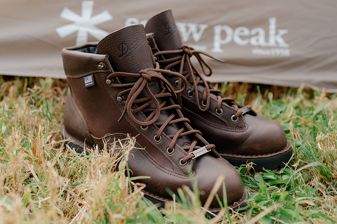 Snow Peak Helped Danner Make a Light II Boot with Fire-Resistant Leather