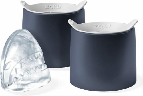 ZOKU Set of 2 Silicone Shark Ice Ball Molds