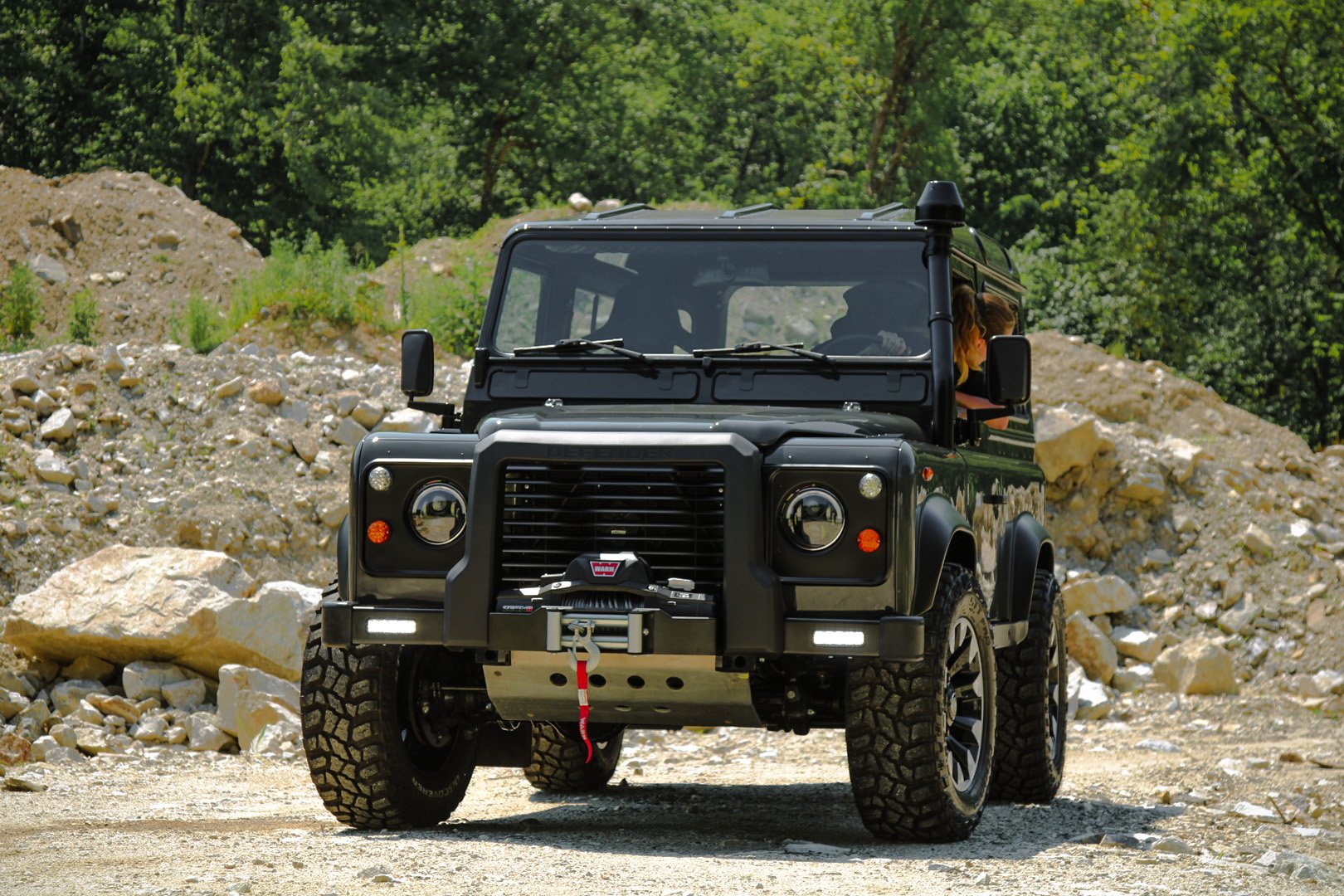 Legacy Overland Project Taconic 1988 Land Rover Defender 90